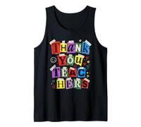 Thank You Teacher Appreciation W ollage Lettres Message Débardeur