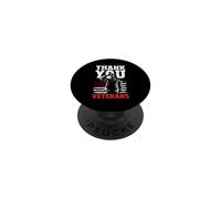 Thank You Veterans for Veterans Day PopSockets PopGrip Adhésif