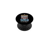 Thankful Blessed Kind of A Mess But Trusting God in All PopSockets PopGrip Adhésif