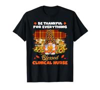 Thankful Blessed Nain d'infirmière Clinique Thanksgiving T-Shirt