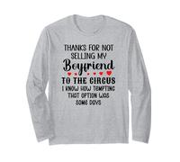 Thanks for Not Selling My Boyfriend to The Circus Valentine Manche Longue