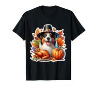 Thanksgiving Berger Australien propriétaire de Chien Amant drôle Mignon T-Shirt