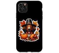Thanksgiving Berger Picard propriétaire Chien Maman Papa drôle Automne Mignon Coque pour iPhone 11 Pro Max