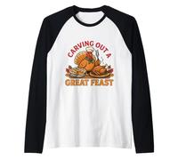Thanksgiving Chef - Découvrir Un Grand festin Manche Raglan