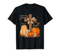 Thanksgiving chrétien : Je Tombe Amoureux de Jésus, il ne Part jamais T-Shirt