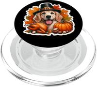 Thanksgiving Cirnecho dell'Etna propriétaire de Chien Maman Papa Automne drôle PopSockets PopGrip pour MagSafe