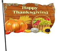 Thanksgiving citrouille Fruits Drapeau 3x5 3x5 Ft Bannière