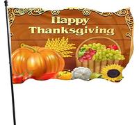 Thanksgiving citrouille Fruits Drapeau 3x5 3x5 Ft Bannière