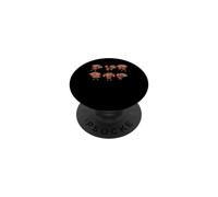Thanksgiving Day Dancing Turquie Pèlerin Automne Danse PopSockets PopGrip Adhésif