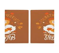 Thanksgiving Day Passport Card Holder Travel Passport Covers Case PU Passport Book Cover Passport Wallet Cover Passport Wallet Cover Case Passport Protective Cover Unisex Passport Protector Style,