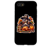 Thanksgiving Dragon Lover Automne Cottagecore Fantasy Coque pour iPhone SE (2020) / 7/8