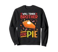 Thanksgiving échangera Son frère Contre des Feuilles d'automne d'automne Sweatshirt
