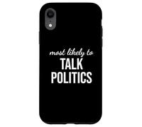 Thanksgiving Familial Le Plus susceptible de Parler de Politique Coque pour iPhone XR