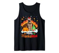 Thanksgiving German Shepherd Happy Christmas Thanksmas Débardeur