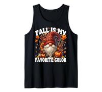 Thanksgiving GNOME for Women & Men Fall is My Favorite Color Débardeur