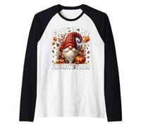 Thanksgiving GNOME for Women & Men Fall is My Favorite Color Manche Raglan