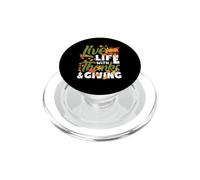 Thanksgiving, Gratitude, Reconnaissance et générosité PopSockets PopGrip pour MagSafe