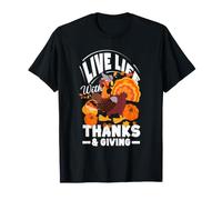 Thanksgiving, Gratitude, Reconnaissance et générosité T-Shirt