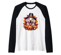 Thanksgiving Kuvasz propriétaire de Chien Maman Papa drôle Automne Mignon Manche Raglan