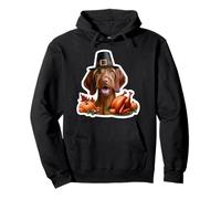 Thanksgiving, propriétaire d'un Chien Vizsla à Poil Dur, Maman et père, Funny Fall Sweat à Capuche