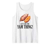 Thanksgiving Sweet Patate Let's Do The Yam Thing Débardeur