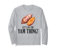 Thanksgiving Sweet Patate Let's Do The Yam Thing Manche Longue