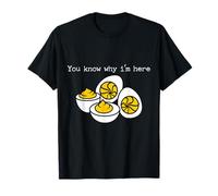 Thanksgiving, tu Sais Pourquoi Je suis là, des œufs farcis T-Shirt