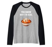 Thanksgiving, tu Sais Pourquoi Je suis là Manche Raglan