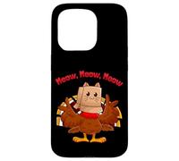Thanksgiving Turkey Fake Cat Family Matching Costume Coque pour iPhone 15 Pro