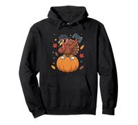 Thanksgiving Turkey Gamer Garçons Hommes Enfants Turquie Day Sweat à Capuche