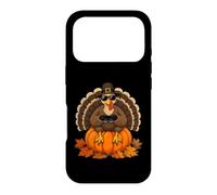 Thanksgiving Turkey Gamer Pumpkin Boys Kids Teens Gaming Coque pour iPhone 17 Pro