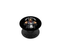 Thanksgiving végétalien Funny Angry Turkey Middle Finger Punk PopSockets PopGrip Adhésif