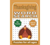 Thanksgiving Word Search Puzzle Book: Word Search with Easy to Read Print about Thanksgiving, Fall, and the Autumn Season | 6x9 inches, 110 pages | ... for Vacations, Holidays, and Special Events.
