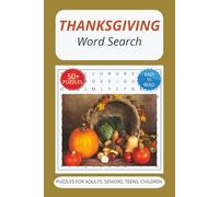 Thanksgiving Word Search Puzzle Book: Word Searches with Easy to Read Print about Thanksgiving, Turkey Dinner, Turkey Day and More | 6x9 inches, 110 ... Gift for Vacations, Holidays and Free Times
