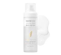 THANKYOU FARMER Rice Pure Barrier Crème 100 ml, brume crème coréenne avec extrait de riz et ceramide NP, brume barrière pour le visage pour peaux sèches, soins de la peau coréen