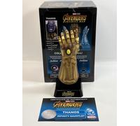 Thanos Infinity Gauntlet Avengers Guerre Polyrésine 20cm Prop sur Support