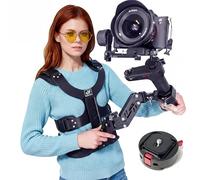 Thanos-SE Ultra Gilet de Support Gimbal avec Libération Rapide - Gilet Stabilisateur Steadycam pour DJI Ronin RS4 Pro, RS3 Mini, RS3 Pro RS4 Pro RS5 et Caméras, Charge 2-8 kg pour Vidéastes