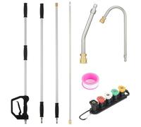 Thaookte Lance télescopique Haute Pression - Alu 3 sect