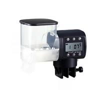 Thaookte Mangeoire automatique pour poissons d'aquarium, 500 ml, grande capacité, distributeur automatique d'humidité, minuterie d'alimentation pour aquarium, pour les vacances, la semaine des