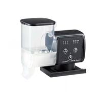 Thaookte Mangeoire automatique pour poissons d'aquarium, 500 ml, grande capacité, distributeur automatique d'humidité, minuterie d'alimentation pour aquarium, pour les vacances, la semaine des