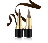 Thapncow 2 Pièces Matte Quick-Dry Eyeliner, Eye-liner, Eyeliner Gel Longue Tenue, Longue Durée Liquide Eye-Liner Stylo Eyeliner, Eyeliner Mat à Séchage Rapide pour le Maquillage des Yeux （brun）