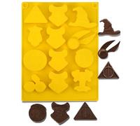 Thapncow Moule à Chocolat de Potter, Moule en Silicone Harry, Glacons Moule Antiadhésif et Réutilisable, pour Gâteaux et Biscuits Chocolat Cuisson DIY