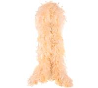 THARAHT Chandelle Champagne Dinde Plume Boa 2Yard 100g pour Bricolage Maison Danse Mariage Fête Halloween Décoration Costume Plume Boa