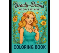 That girl's got heart: The Glam girls coloring book