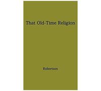 That Old-Time Religion.