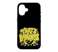 That’s Bananas Retro Yellow Fruit Summer Characters Coque pour iPhone 16