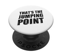 That´s The Jumping Point Dire drôle de Denglisch Denglish PopSockets PopGrip Adhésif
