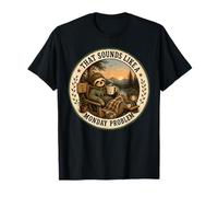 That Sounds Like A Monday Problem Paresseux Café Humour T-Shirt