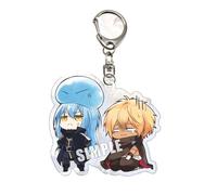 That Time I Got Reincarnated as a Slime porte-clés Accessoire sac Charme Anime porte-clés Rimuru Tempest Mignon Anime porte-clés de bande dessinée Pendentif Ornement Suspendu