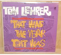 That Was The Year That Was - Tom Lehrer LP